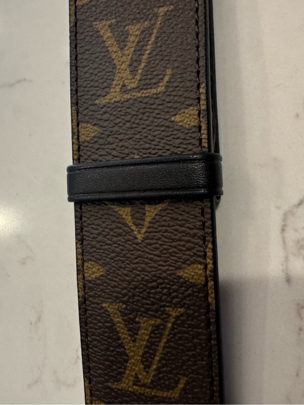 Louis Vuitton Bandoulière Leather Monogram Adjustable Bag Strap Style J0246 - Picture 4 of 11